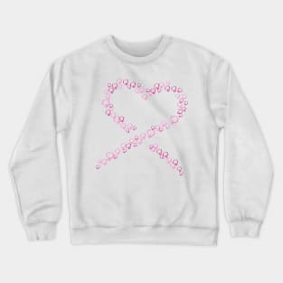 October cancer awareness Crewneck Sweatshirt